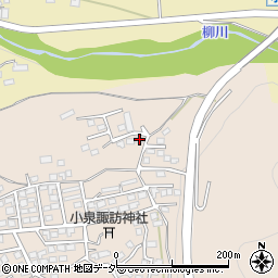 長野県茅野市玉川1698周辺の地図