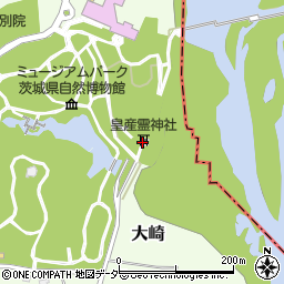 皇産霊神社周辺の地図