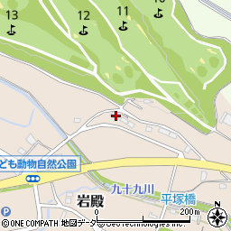 埼玉県東松山市岩殿707周辺の地図