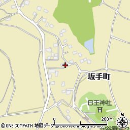 茨城県常総市坂手町651周辺の地図