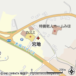 茨城県稲敷郡美浦村宮地1188周辺の地図