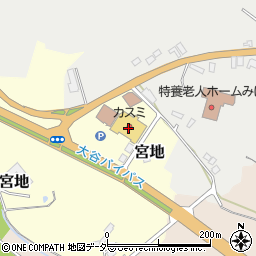 茨城県稲敷郡美浦村宮地1211周辺の地図