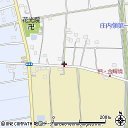 埼玉県春日部市椚445周辺の地図
