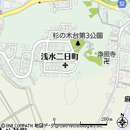 福井県福井市浅水二日町615周辺の地図