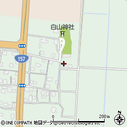 福井県大野市横枕25周辺の地図