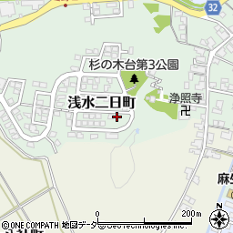 福井県福井市浅水二日町616周辺の地図