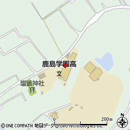 鹿島学園高等学校　通信制本部周辺の地図
