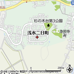 福井県福井市浅水二日町613周辺の地図