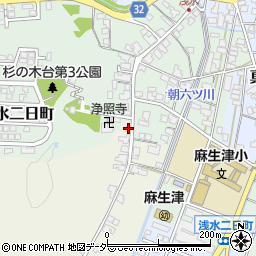福井県福井市浅水二日町27-3周辺の地図