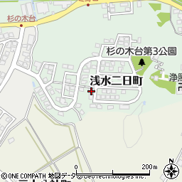 福井県福井市浅水二日町711周辺の地図