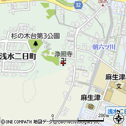 福井県福井市浅水二日町27-2周辺の地図