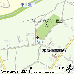 ゴルフアカデミー菅生周辺の地図
