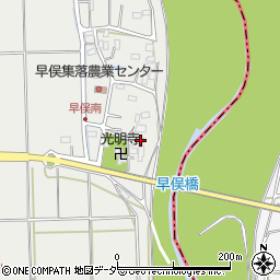 埼玉県東松山市早俣1000周辺の地図