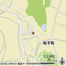 茨城県常総市坂手町652周辺の地図