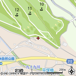 埼玉県東松山市岩殿761周辺の地図