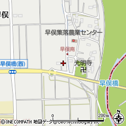 埼玉県東松山市早俣215周辺の地図
