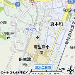 福井県福井市浅水二日町129-9周辺の地図