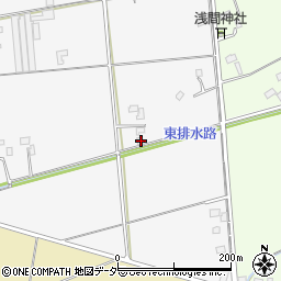 埼玉県春日部市椚577周辺の地図