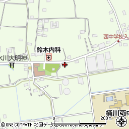 埼玉県桶川市川田谷5842周辺の地図