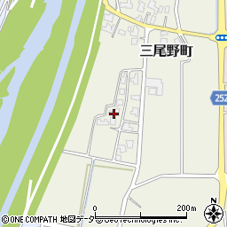 福井県福井市三尾野町15周辺の地図