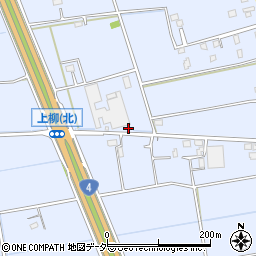 埼玉県春日部市立野202周辺の地図