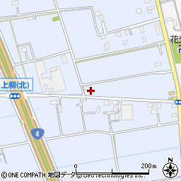 埼玉県春日部市立野44周辺の地図