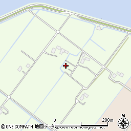 茨城県潮来市大賀84周辺の地図