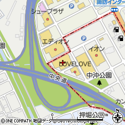 マツモトキヨシ諏訪ステーションパーク店周辺の地図