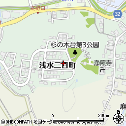 福井県福井市浅水二日町515周辺の地図