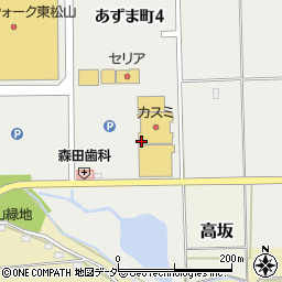 シュープラザ東松山　ライフガーデン店周辺の地図