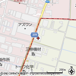 埼玉県春日部市不動院野2560周辺の地図