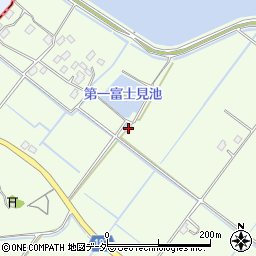 茨城県潮来市大賀1316周辺の地図