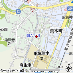 福井県福井市浅水二日町129-17周辺の地図