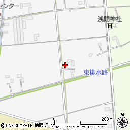 埼玉県春日部市椚583周辺の地図