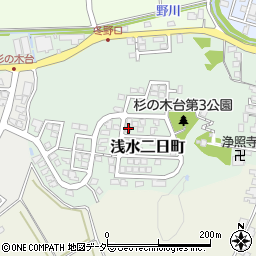 福井県福井市浅水二日町408周辺の地図