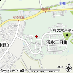 福井県福井市浅水二日町236周辺の地図