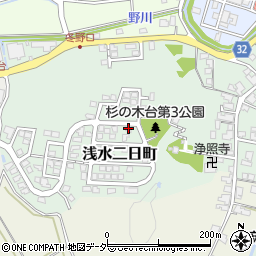 福井県福井市浅水二日町413周辺の地図