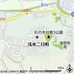福井県福井市浅水二日町411周辺の地図