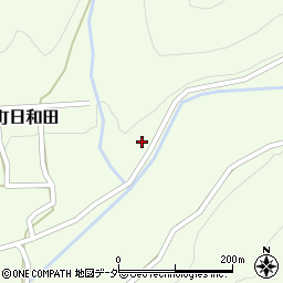 岐阜県高山市高根町日和田579周辺の地図