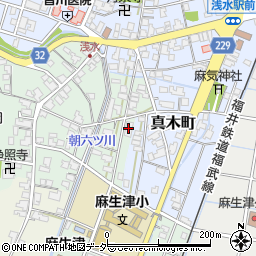 麻生津医院周辺の地図