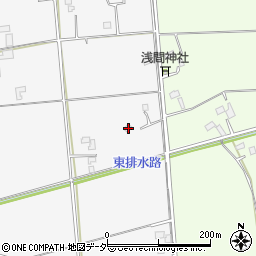 埼玉県春日部市椚635周辺の地図