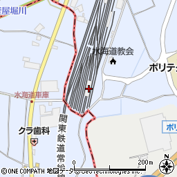 茨城県常総市水海道高野町449-2周辺の地図