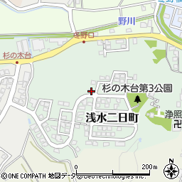 福井県福井市浅水二日町231周辺の地図
