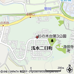 福井県福井市浅水二日町309周辺の地図