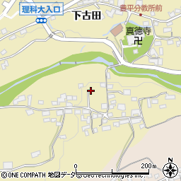 長野県茅野市豊平下古田7582周辺の地図