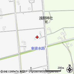 埼玉県春日部市椚634周辺の地図