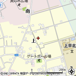 埼玉県上尾市南周辺の地図