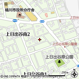 埼玉県桶川市上日出谷南周辺の地図