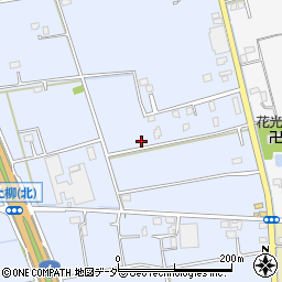 埼玉県春日部市立野50周辺の地図