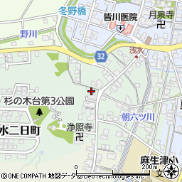 福井県福井市浅水二日町27-22周辺の地図